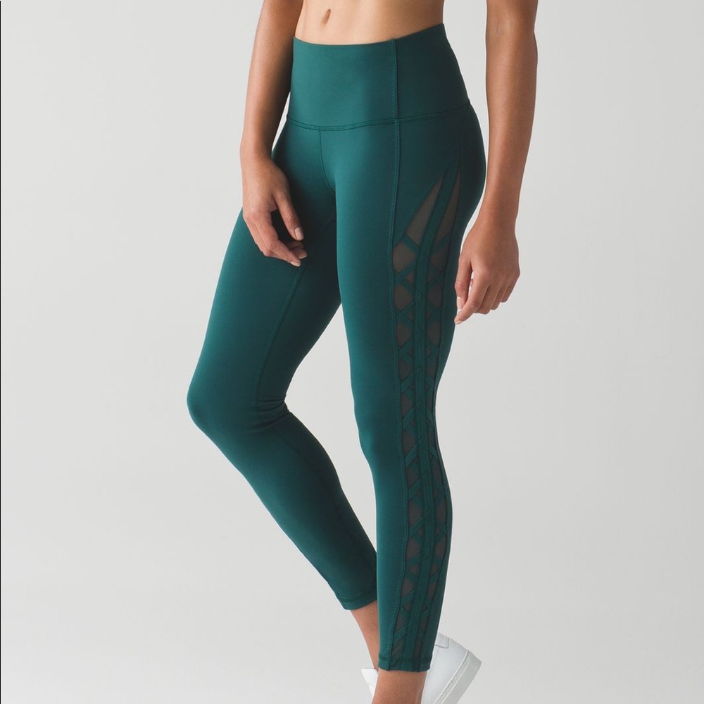 Green lululemon leggings